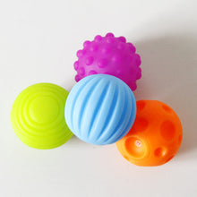 4-6pcs Textured Multi Ball Set develop baby's tactile senses toy Baby touch hand ball toys baby training ball Massage soft ball